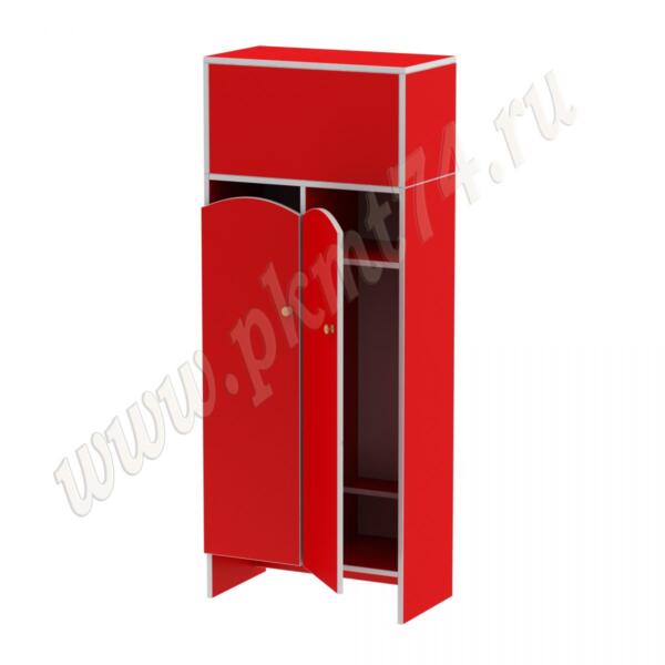 Шкаф для детской одежды МТ 17-98 Красный Шкаф для детской одежды МТ 17-98 Красный
