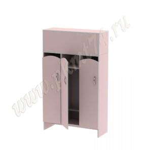 Шкаф для детской одежды Волна 3 МТ 17-97 Ирис
