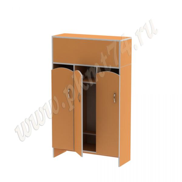 Шкаф для детской одежды Волна 3 МТ 17-97 Оранжевый (Манго)