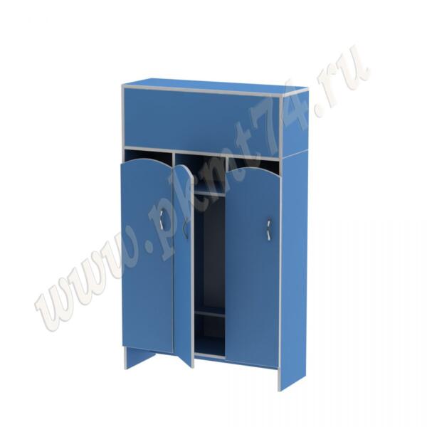 Шкаф для детской одежды Волна 3 МТ 17-97 Голубой