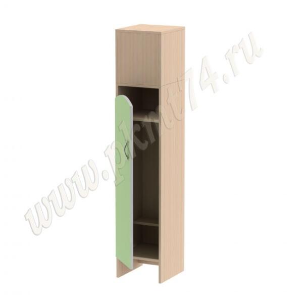 Шкаф для детской одежды Волна 1 без короба МТ 17-99 Мол-Салат Шкаф для детской одежды Волна 1 без короба МТ 17-99 Мол-Салат