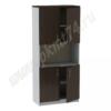 Шкаф для документов с нишей МТ 14-36 Алюминий-Венге