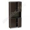 Шкаф для документов с нишей МТ 14-36 Венге-Алюминий