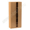 Шкаф для документов закрытый с полками МТ 14-3 Бук Бавария светлый