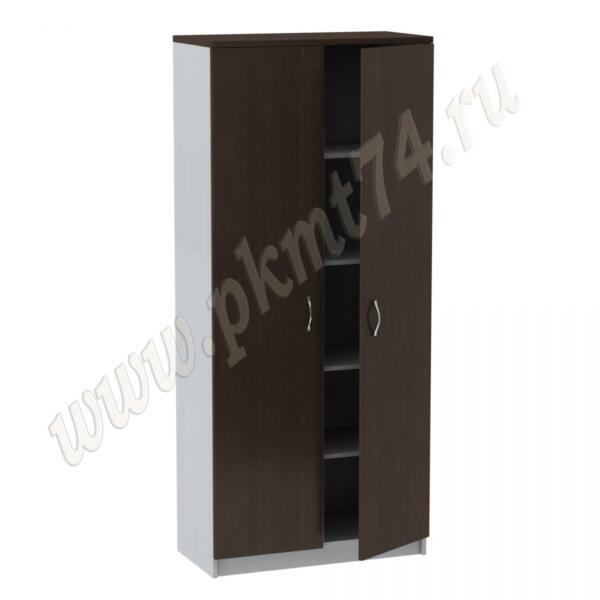 Шкаф для документов закрытый МТ 14-3 Алюминий-Венге