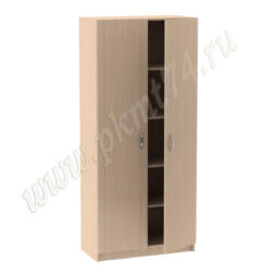 Шкаф для документов закрытый с полками МТ 14-3 дуб Молочный