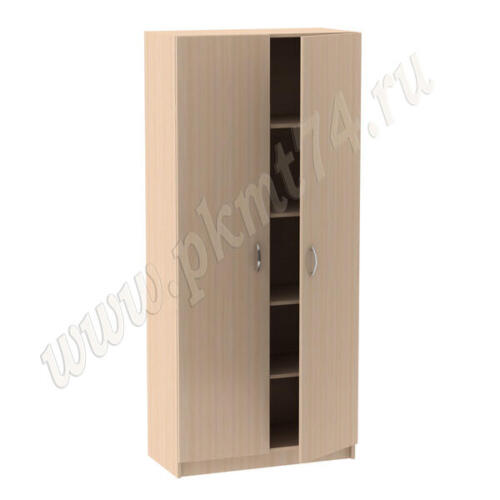 Шкаф для документов закрытый с полками МТ 14-3 дуб Молочный