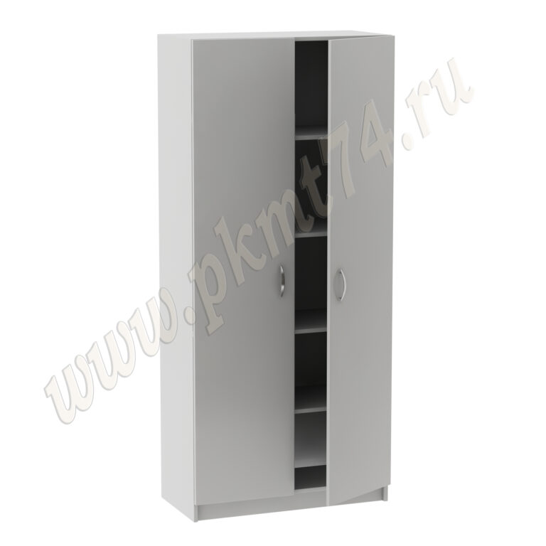 Шкаф для документов закрытый с полками МТ 14-3 Серый