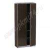 Шкаф для документов закрытый МТ 14-3 Венге-Алюминий