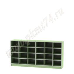 Шкаф для горшков 24 ячейки Мт 17-42 Салатовый Шкаф для горшков 24 ячейки Мт 17-42 Салатовый