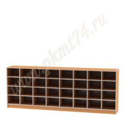 Шкаф для горшков 32 ячейки МТ 17-43 Оранжевый (Манго) Шкаф для горшков 32 ячейки МТ 17-43 Оранжевый (Манго)