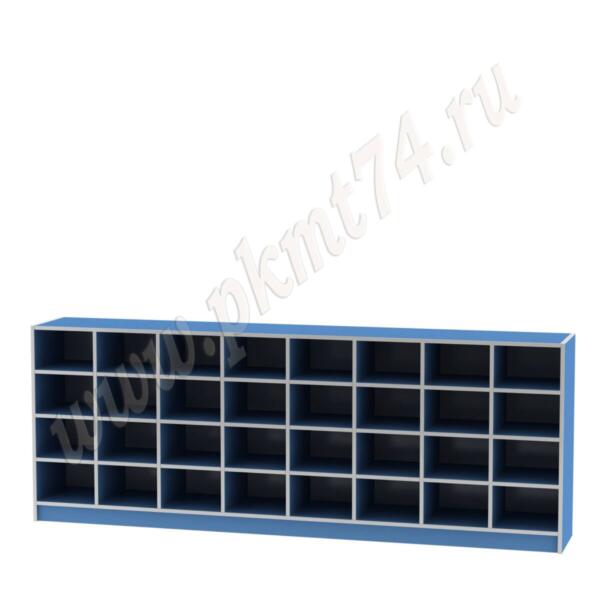 Шкаф для горшков 32 ячейки МТ 17-43 Голубой