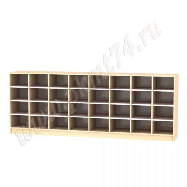 Шкаф для горшков 32 ячейки МТ 17-43 Дуб Молочный-Ирис