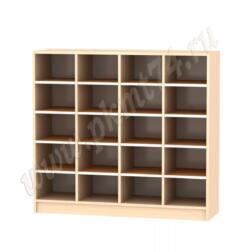 Шкаф для горшков МТ 17-41 Дуб Молочный-Оранж