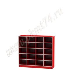 Шкаф для горшков МТ 17-41 Красный