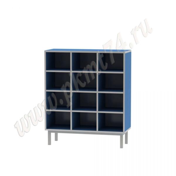 Шкаф для горшков на 12 ячеек МТ 17-84 Голубой