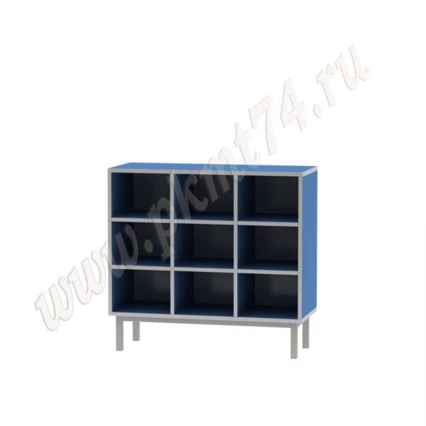 Шкаф для горшков на девять ячеек МТ 17-80 Голубой