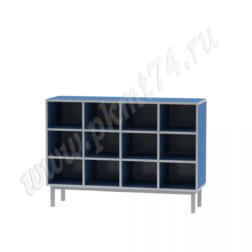 Шкаф для горшков на каркасе МТ 17-81 Голубой