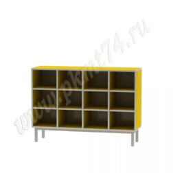 Шкаф для горшков на каркасе МТ 17-81 Желтый