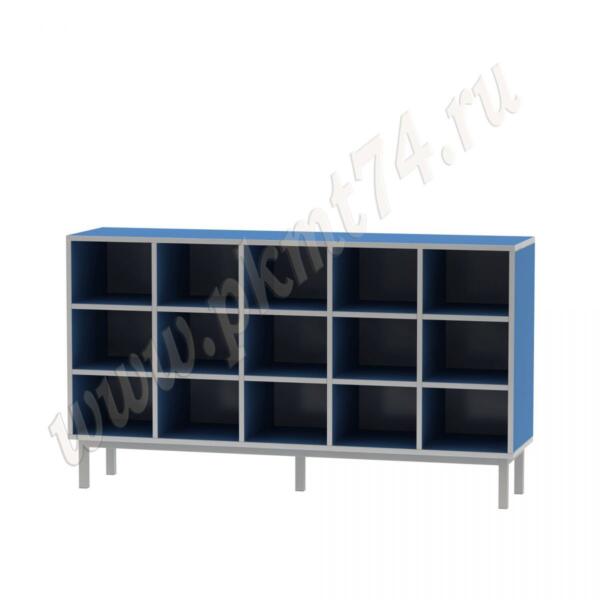 Стеллаж для горшков на 15 ячеек МТ 17-82 Голубой