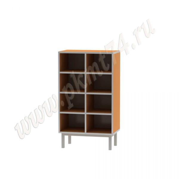 Шкаф для горшков на восемь ячеек МТ 17-83 Оранжевый (Манго)