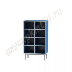 Шкаф для горшков на восемь ячеек МТ 17-83 Голубой