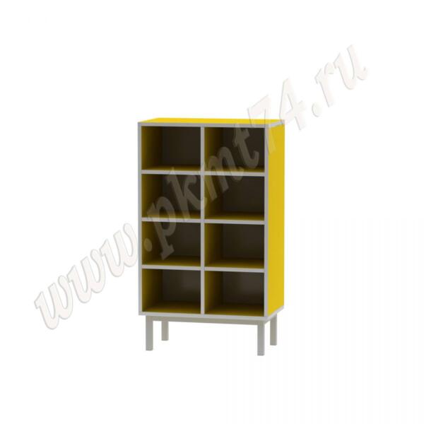 Шкаф для горшков на восемь ячеек МТ 17-83 Желтый