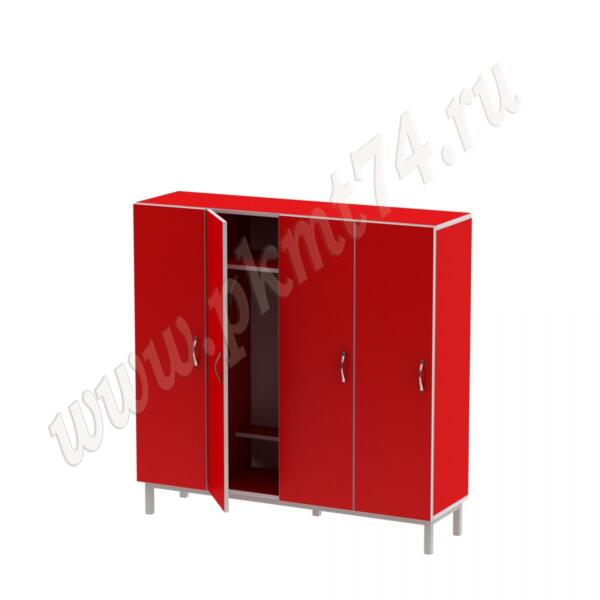 Шкаф для одежды детей на каркасе МТ 17-87 Красный