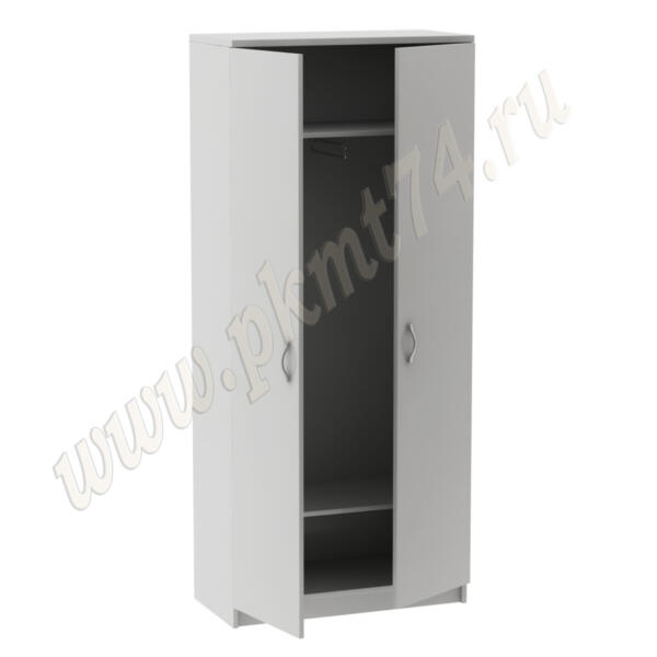 Шкаф для одежды со штангой МТ 14-7 Серый Шкаф для одежды со штангой МТ 14-7 Серый