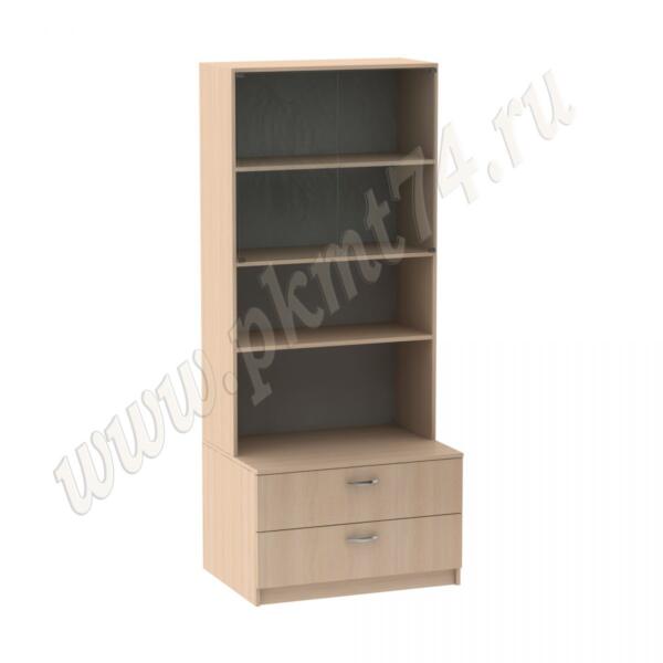 Шкаф для выставки в школьном музее МТ 12-8 дуб Молочный