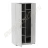 Шкаф комбинированный для одежды и документов МТ 14-13 Серый
