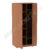 Шкаф комбинированный с хромированной трубой МТ 14-13 Вишня Оксфорд