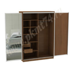Шкаф купе комбинированный МТ 15-09 Шкаф купе комбинированный МТ 15-09 Орех