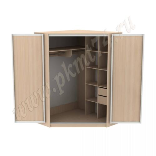 Шкаф купе угловой МТ 15-20 дуб Молочный