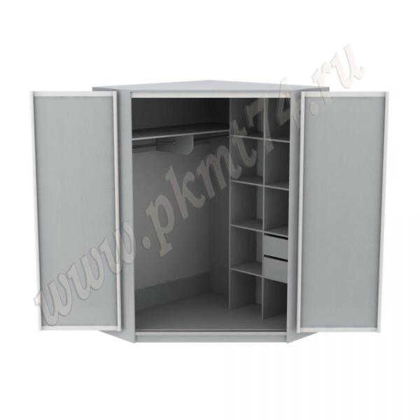 Шкаф купе угловой МТ 15-20 Серый