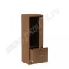 Шкаф пенал для офиса МТ 13-6 Орех