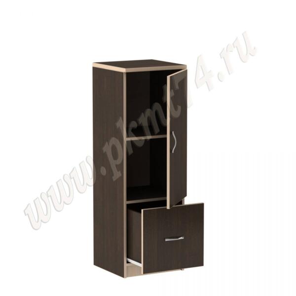 Шкаф пенал для офиса МТ 13-6 Венге-Молочный