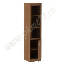 Пенал для офиса с комбинированными фасадами МТ 13-11 Орех Пенал для офиса с комбинированными фасадами МТ 13-11 Орех