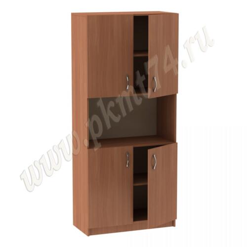 Шкаф с открытой нишей в центре МТ 14-36 Вишня Оксфорд Шкаф с открытой нишей в центре МТ 14-36 Вишня Оксфорд