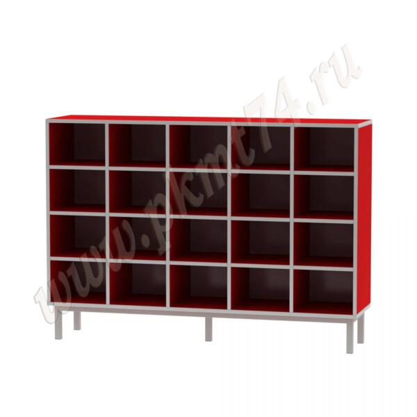 Шкаф с ячейками для 20 горшков МТ 17-86 Красный