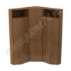 Шкаф в прихожую угловой МТ 15-19 Орех Шкаф в прихожую угловой МТ 15-19 Орех