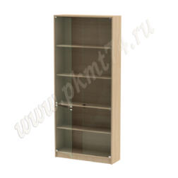 Шкаф витринный со стеклянными дверцами МТ 12-5 Клён