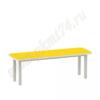 Скамья на каркасе для одевания МТ 17-75 Желтый Скамья на каркасе для одевания МТ 17-75 Желтый