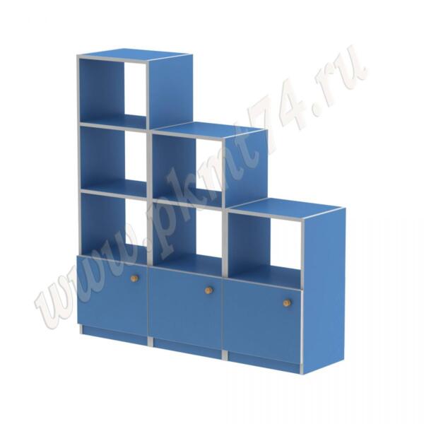 Стеллаж для игрушек и пособий МТ 17-63 Голубой