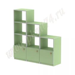 Стеллаж для игрушек и пособий МТ 17-63 Салатовый