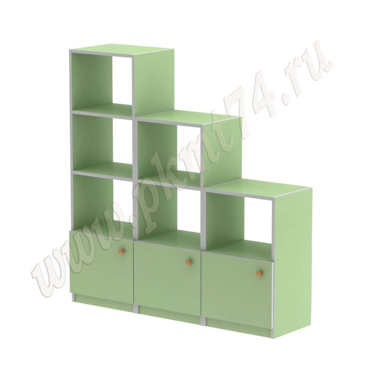 Стеллаж для игрушек и пособий МТ 17-63 Салатовый