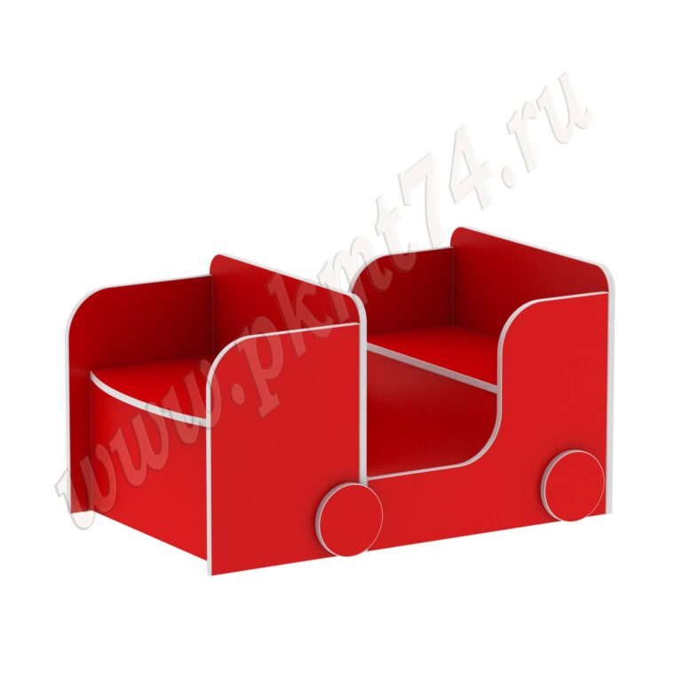 Стеллаж для игрушек Машина МТ 17-93 Красный