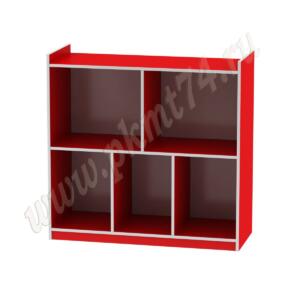 Стеллаж для игрушек МТ 17-45 Красный