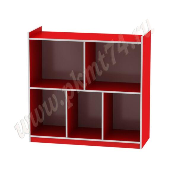 Стеллаж для игрушек МТ 17-45 Красный