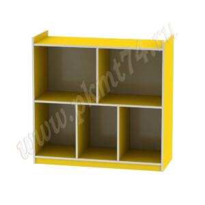 Стеллаж для игрушек МТ 17-45 Желтый